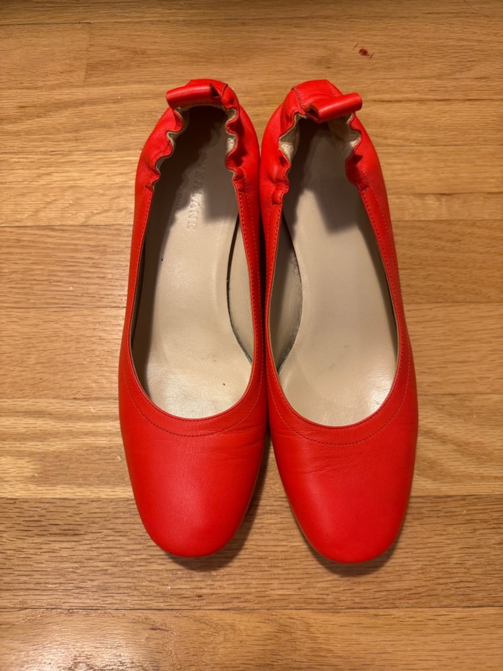 Everlane Day Heel red